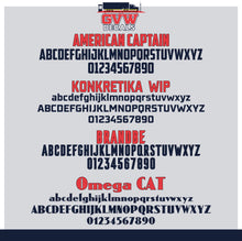 Load image into Gallery viewer, ICC MC Number Sticker Decal Lettering (Set of 2)
