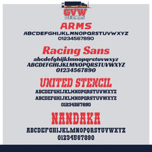 Load image into Gallery viewer, ARB CARB EIN Number Sticker Decal Lettering (Set of 2)