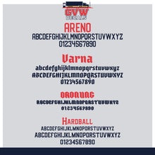 Load image into Gallery viewer, USDOT, MC & GVW Magnet | USDOT Compliant Magnetic Signs (Set of 2)