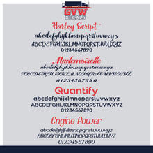 Load image into Gallery viewer, GVW (GVWR) Number Sticker Decal Lettering (Set of 2)