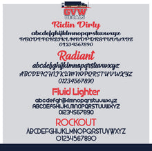 Load image into Gallery viewer, USDOT, MC, GVW & KYU Magnet | USDOT Compliant Magnetic Signs (Set of 2)