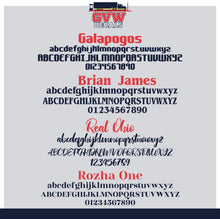 Load image into Gallery viewer, USDOT, MC & GVW Magnet | USDOT Compliant Magnetic Signs (Set of 2)