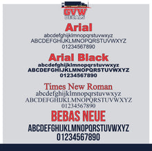 Load image into Gallery viewer, ARB CARB EIN Number Sticker Decal Lettering (Set of 2)
